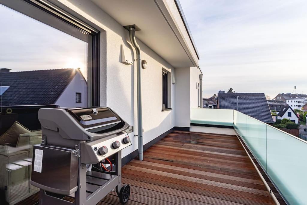 A&V Apartments Wunderschoene Penthouse Wohnung Мьорс Екстериор снимка
