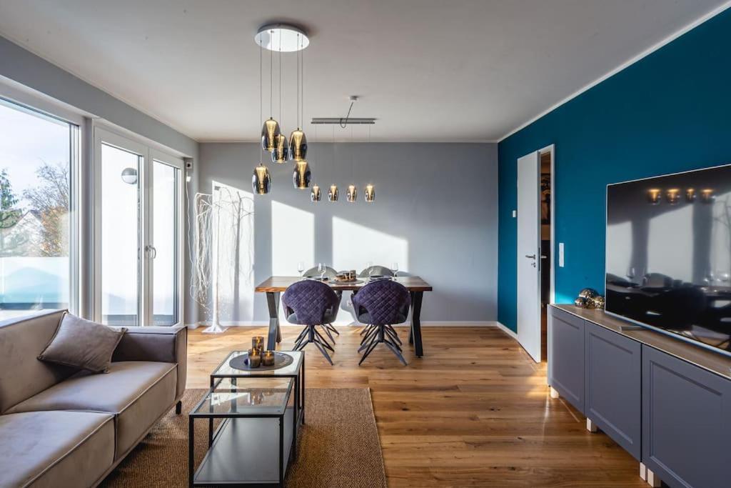 A&V Apartments Wunderschoene Penthouse Wohnung Мьорс Екстериор снимка